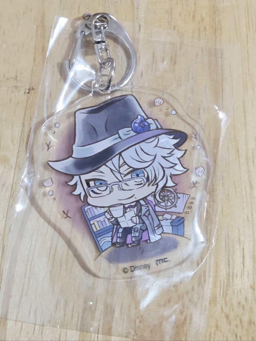 *4 for $30* Twisted Wonderland Azul Ashengrotto Acrylic Charm Keychain